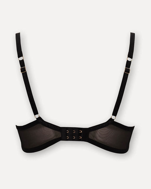 Черно-розовый бюстгальтер - Deseo фото 4