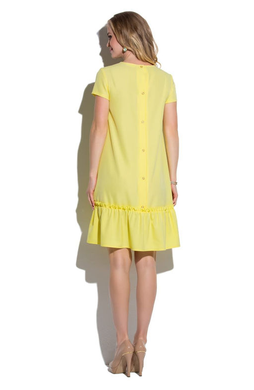 Коктейльное платье желтый - Donna saggia фото 3