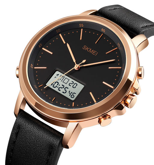 Часы наручные Skmei мужские электронные 1652rose-gold