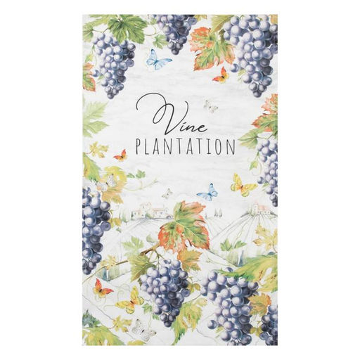 Полотенце Этель Vine plantation 40х73 см, 100% хлопок, саржа 190 гр/м2  фото 2