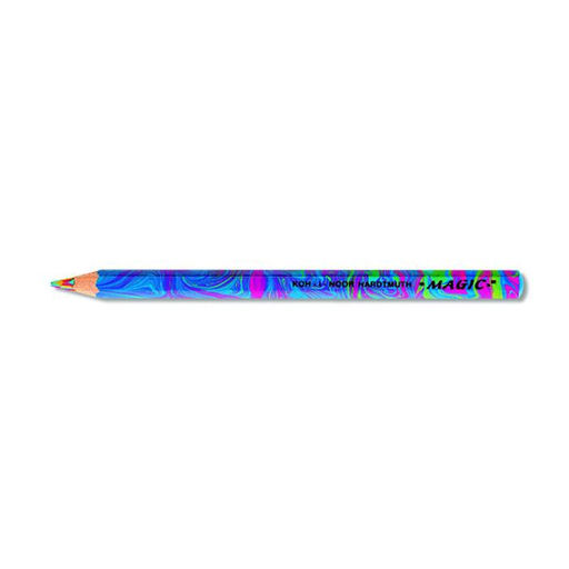 Карандаш многоцветный Koh-I-Noor MAGIC TROPICAL утолщенные с многоцветным грифелем 3 цв. шестигран. корп. дерев. пласт.уп.