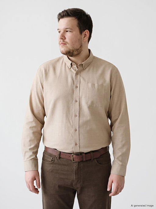 Regular Fit Oxford Erkek G?mlek