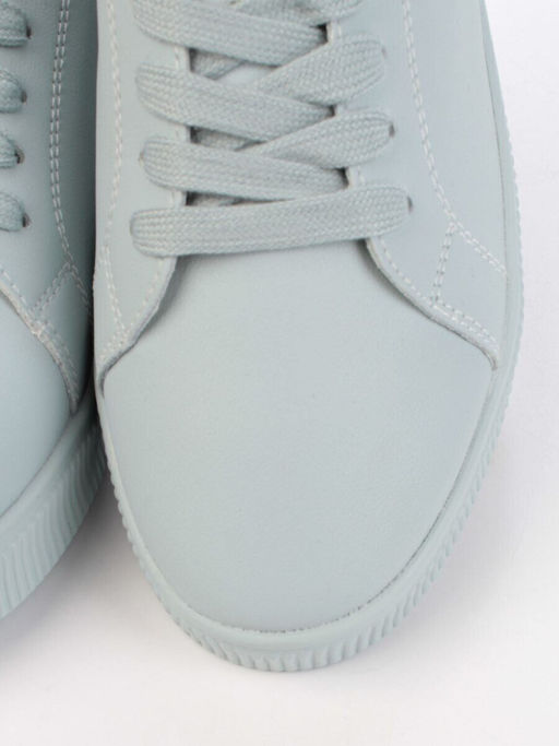 05-PDXL33-7 LT. BLUE Кроссовки женские (натуральная кожа)