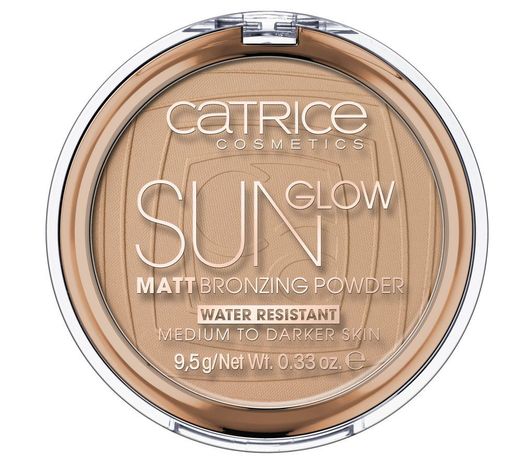 CATRICE Пудра компактная Sun Glow Matt Bronzing Powder с эффектом загара матирующая, 035 Universal Bronze  фото 4