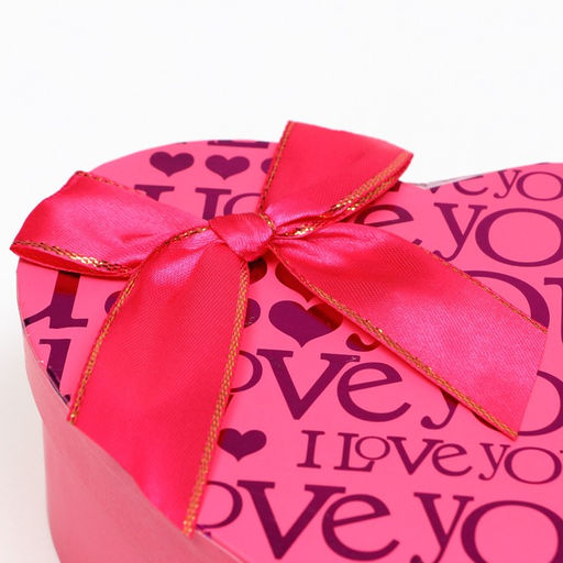 Набор коробок 3 в 1 сердца, I Love You, розовый, 21 х 19 х 9 - 15.5 х 14 х 6 см - Simaland фото 4