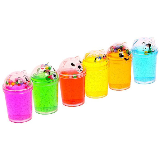 Цена за 48 шт. Лизун - слайм Напиток, цвета МИКС - Funny toys фото 2