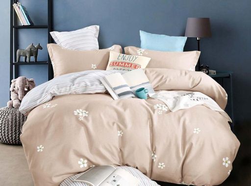 КПБ LORIDA на резинке LORR007 Семейный