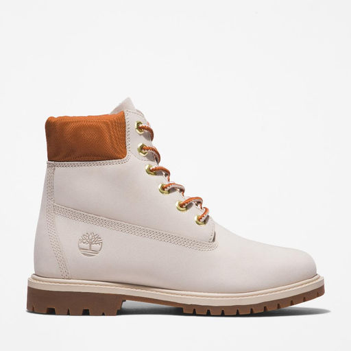 Ботинки Timberland 6 Inch Premium Boot WP белые  фото 6