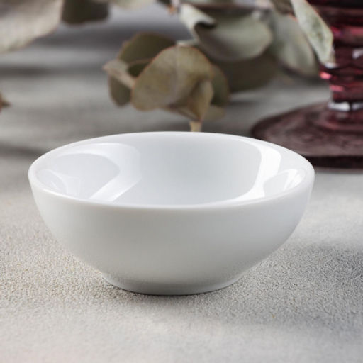 50902 GIPFEL Розетка для варенья CLASSIQUE 80мл. Цвет: белый. Материал: фарфор  фото 3