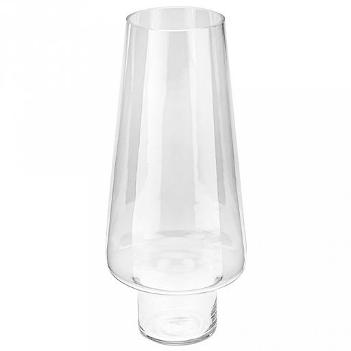 Ваза для цветов стеклянная "Гала" 2,2л, д18см, h40см, большая (Россия)