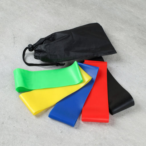Набор фитнес резинок Woohooo Elastic Bands / WE-S5MC / TPE / SET 5 / multicolor - ГалеонТрейд фото 2
