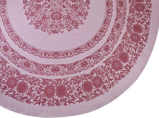 07с24-ЯК Скатерть D-178 "Восточные мотивы" цвет бордо