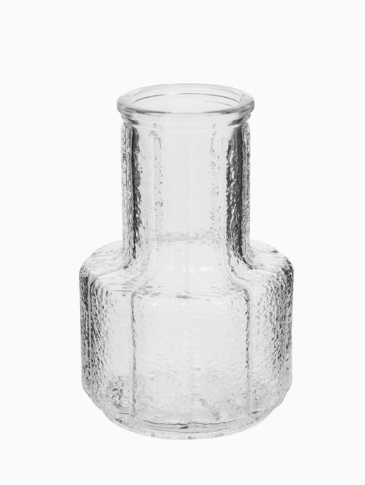 Ваза «Миниатюра», h=8-13 см, набор 12 шт., стекло, прозрачная