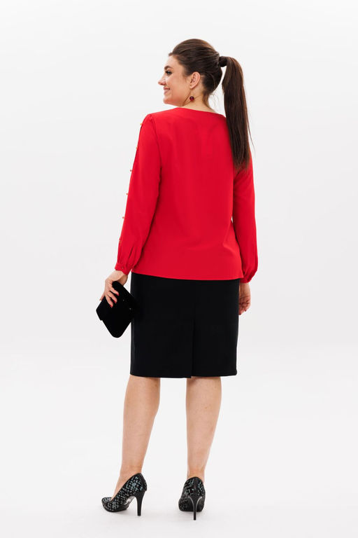 Блуза ANELLI 1377 алая роза