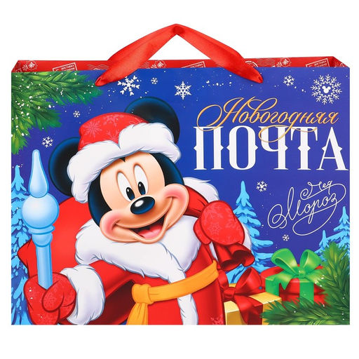 Пакет ламинированный Новогодняя почта, 40 ? 31 ? 11.5 см