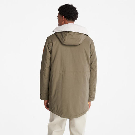 Куртка Timberland Parka MT Kelsey зеленая  фото 2