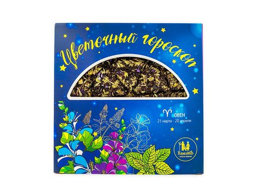Камлёвъ Чай черный подарочный Зодиаки Цветочный гороскоп, 150 г - Камлевъ фото 12