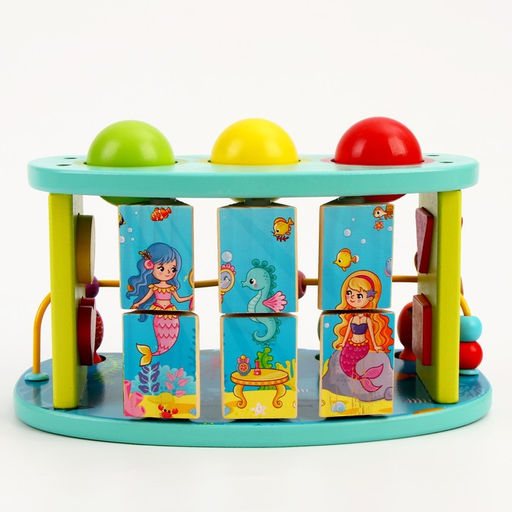 Бизиборд Море, стучалка, рыбалка и серпантинка, 16?26?13.5 см - Simaland фото 9