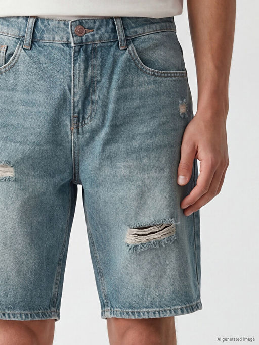 Regular Fit Erkek Jean ?ort