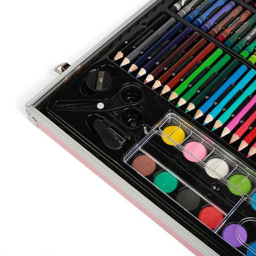 Набор для рисования, в чемоданчике ПВХ, розовый - Calligrata фото 5