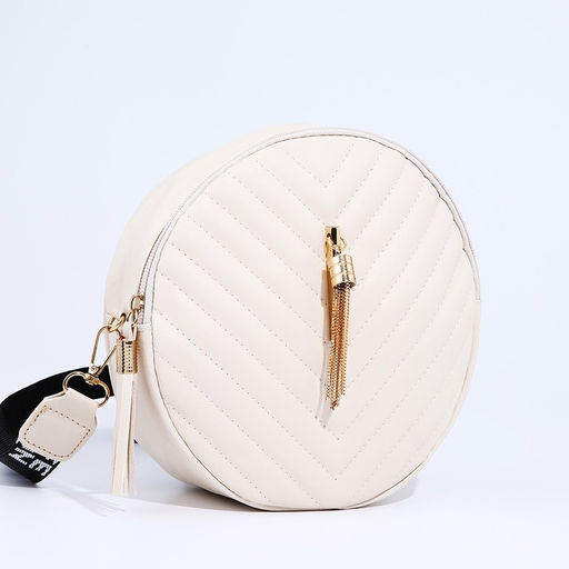 Сумка кросс-боди на молнии, цвет белый - Simaland фото 3