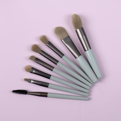 Набор кистей для макияжа Pastel, 8 предметов, PVC-чехол, цвет МИКС - Queen fair фото 7