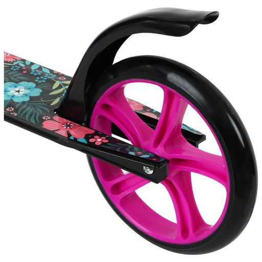 Самокат GRAFFITI, складной, колёса PU 200 мм, ABEC 7, цвет чёрный  фото 8