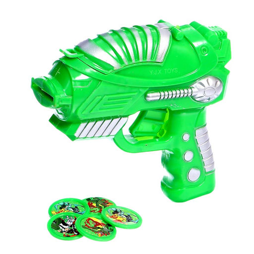 Пистолет Стрелок, стреляет дисками, цвета МИКС - Simaland фото 8