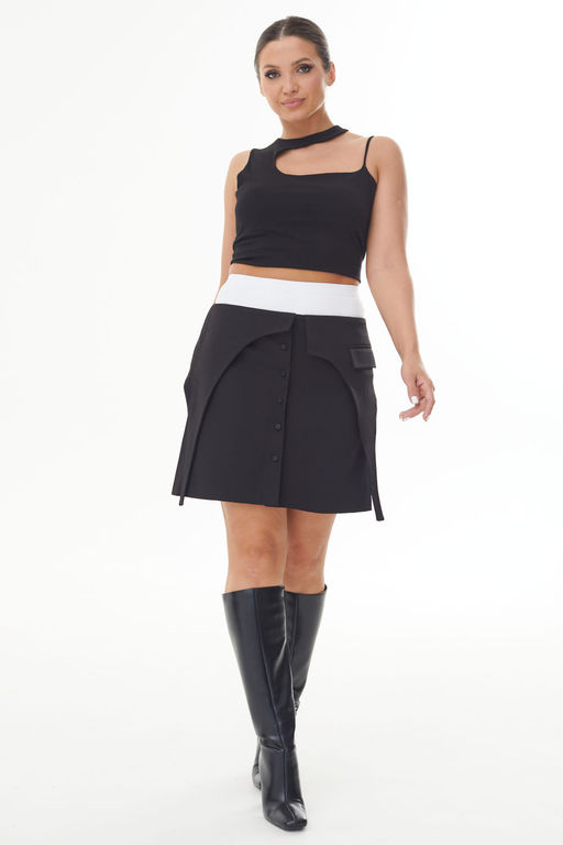 Топ AURA 2117-176 черный  фото 2