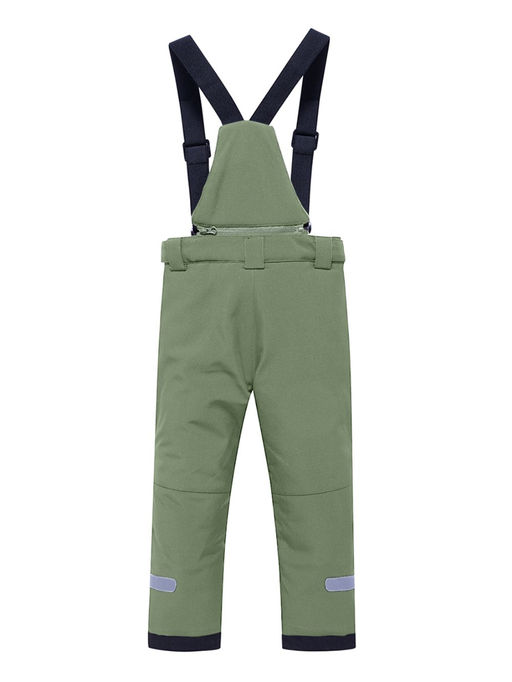 Горнолыжный костюм Valianly детский для мальчика цвета хаки 9201Kh  фото 7