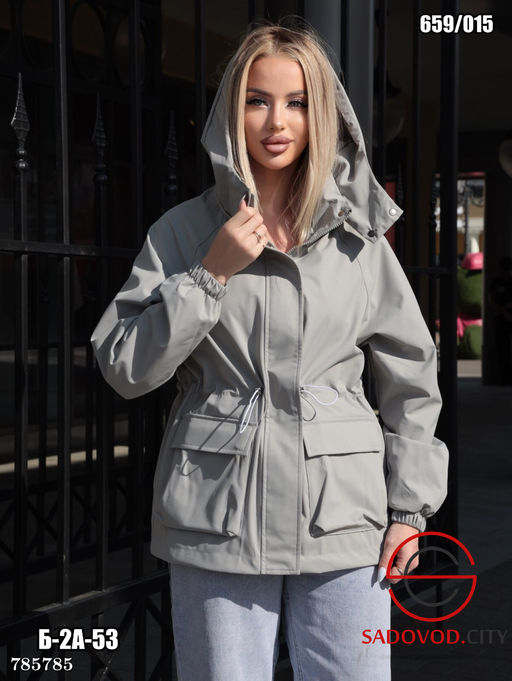 Ветровка женская с капюшоном - Bruno фото 10