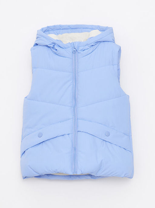 Kap??onlu Basic K?z ?ocuk ?i?me Yelek