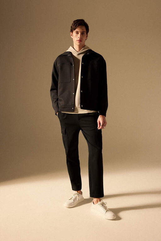 Прямые брюки Cargo Jogger, эластичные во всех направлениях - Defacto фото 2