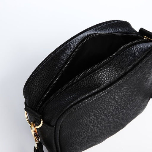 Сумка из искусственной кожи Черный, 19*14*6 см - Nazamok фото 6