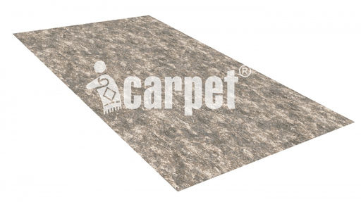 Коврик вырезной icarpet PRINT антискользящий (139) "Гранит" 120х200 коричнево-серый S