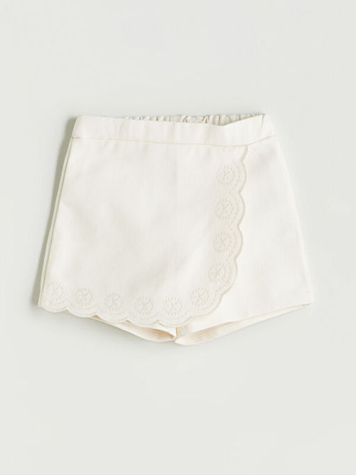 Beli Lastikli Nak??l? K?z ?ocuk ?ort Etek