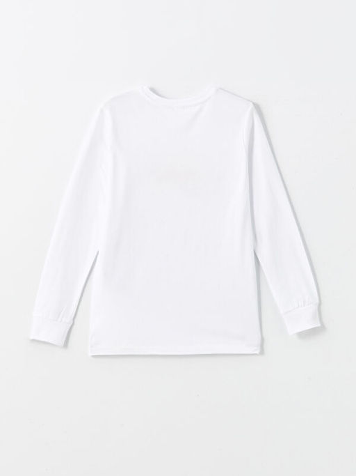 Bisiklet Yaka Erkek ?ocuk Pijama Tak?m? - Waikiki фото 3