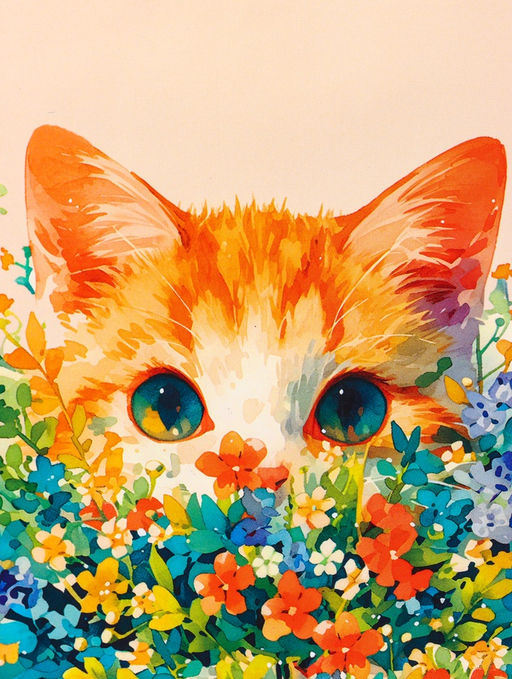 Цена за 4 шт. Пакет подарочный ламинированный Котик 11.5?14.5?6.5 см