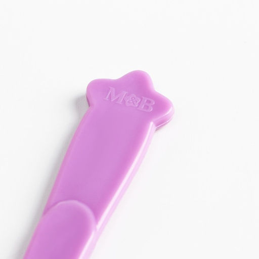 Тарелка M&B «Единорожек», на присоске 250 мл, в наборе вилка, ложка