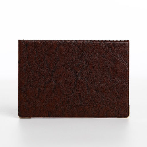 Цена за 2 шт. Обложка для паспорта, коричневая