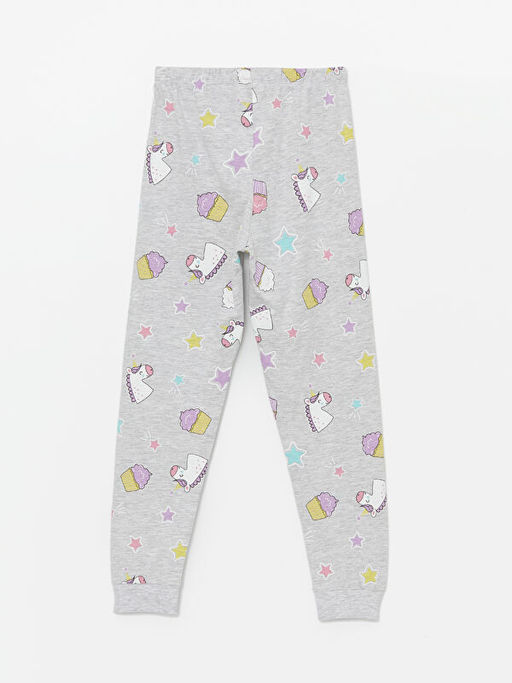 Beli Lastikli K?z ?ocuk Pijama Alt