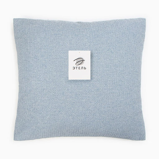 Наволочка декоративная Этель Glare 45х45см, цвет голубой, полиэстер  фото 9