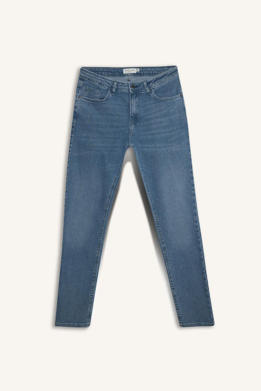 Pedro Slim Fit Джинсовые брюки узкого кроя с нормальной талией и узкими штанинами - Defacto фото 12