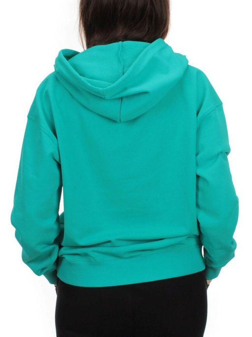 A-02 TURQUOISE Худи женское (85% хлопок, 15% полиэстер) - Фабричный китай фото 5