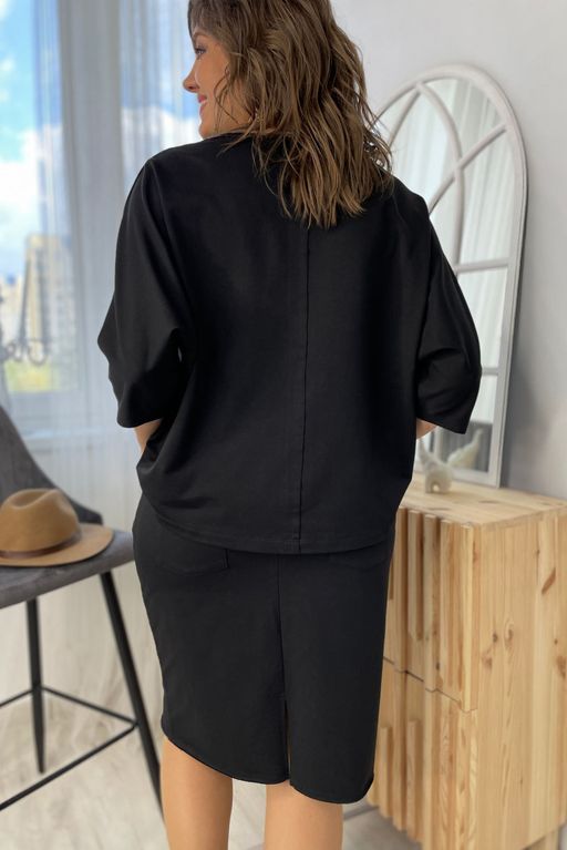 Джемпер Rumoda 2094 черный  фото 6