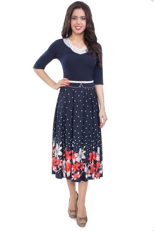 Платье П4-3371/25 - Wisell фото 12