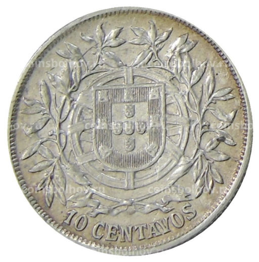 10 сентаво 1915 года Португалия