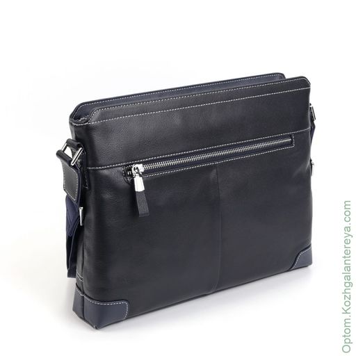 Мужская кожаная сумка 698-2 Блу