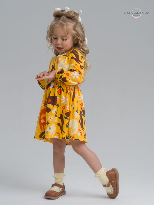 Платье Моана осенние коты - Sovalina фото 13