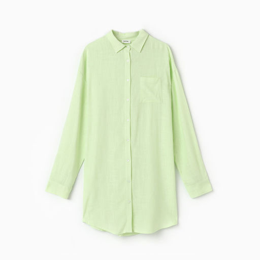 Сорочка женская KAFTAN Lime series, размер 44-46, зелёная